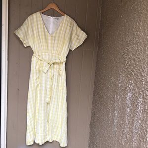 Madewell plaid dress